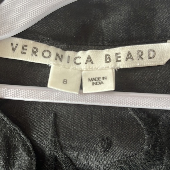 Veronica Beard Black Floral Mini Dress - Picture 10 of 12